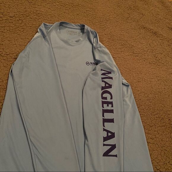 Magellan Light Blue Fishing Shirt - Picture 4 of 7